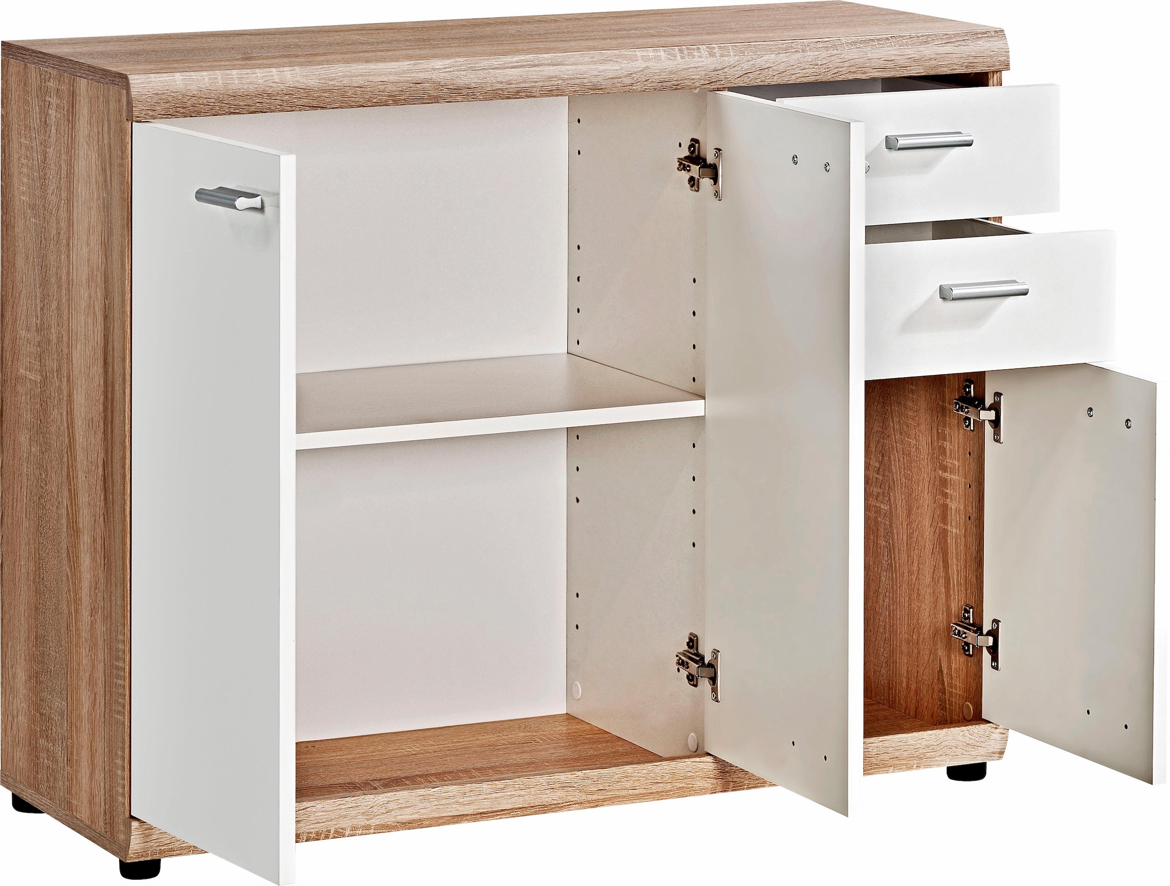 Procontour Sideboard »Sun«, Breite 90 cm mit 3 Türen und 2 Schubkästen