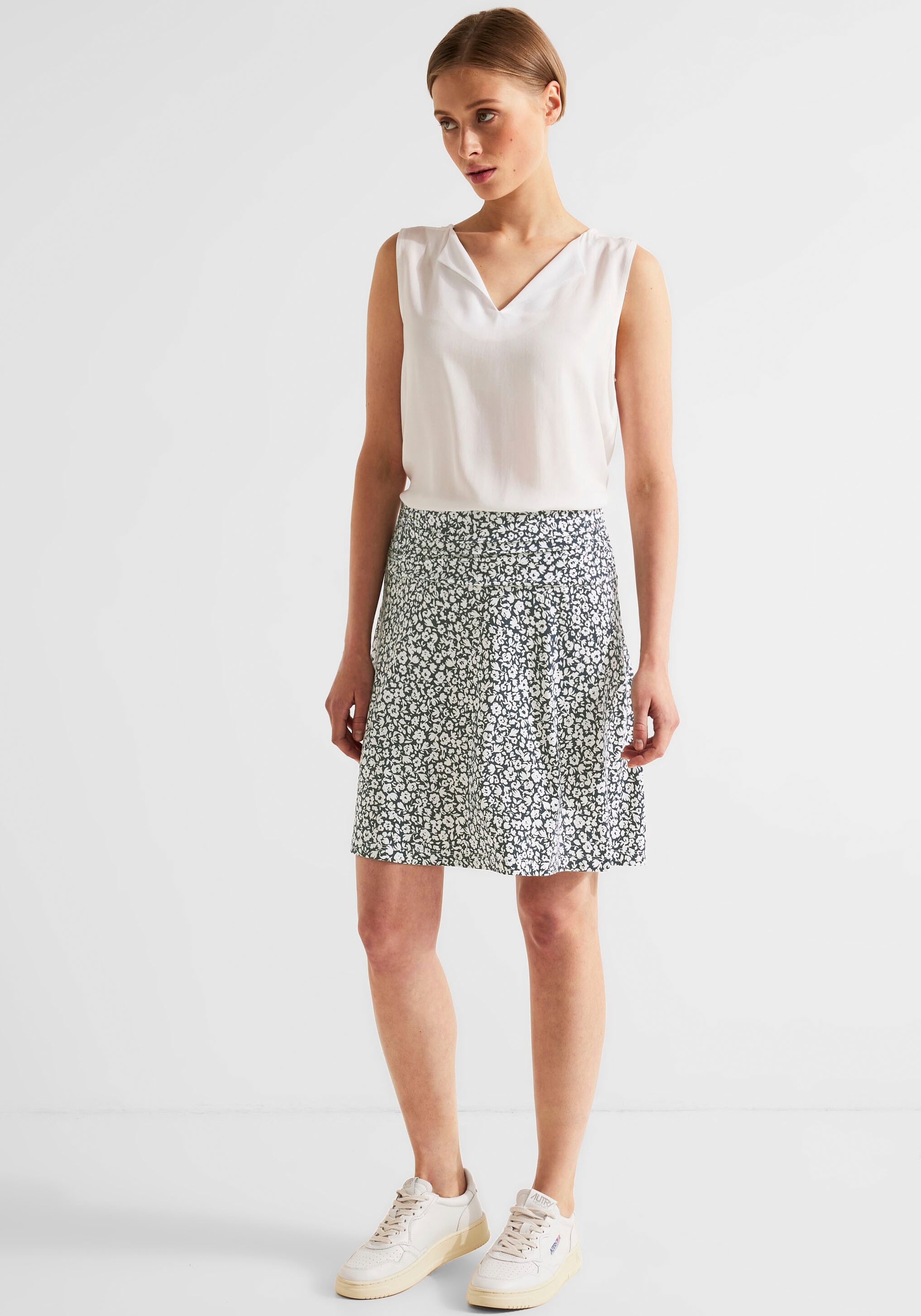 5. Bild von STREET ONE Minirock, mit Blumenprint