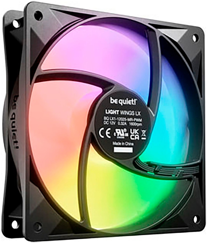 be quiet! Gehäuselüfter »LIGHT WINGS LX 120mm PWM 3-Pack Black«