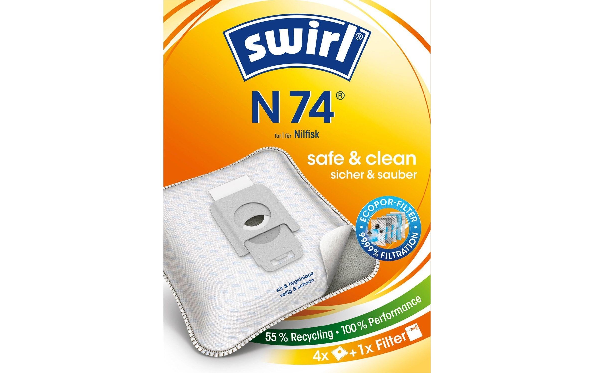 Swirl Staubsaugerbeutel »P 43 4 Stück«