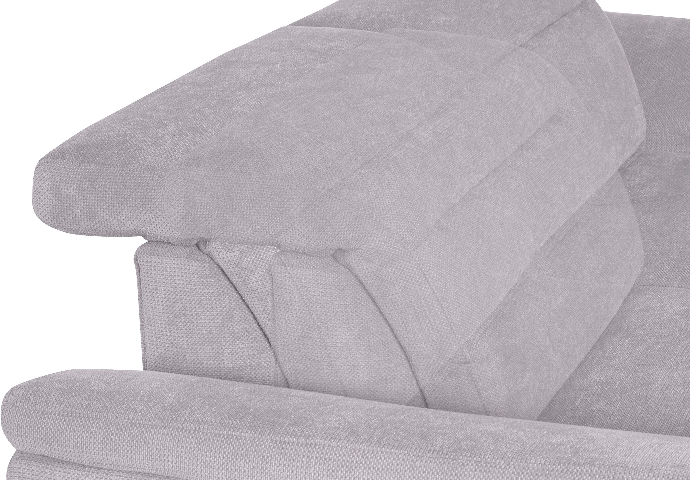 sit&more 2,5-Sitzer »Percy«, 15 cm Fußhöhe, Sitztiefenverstellung, wahlweise Kopfteilverstellung