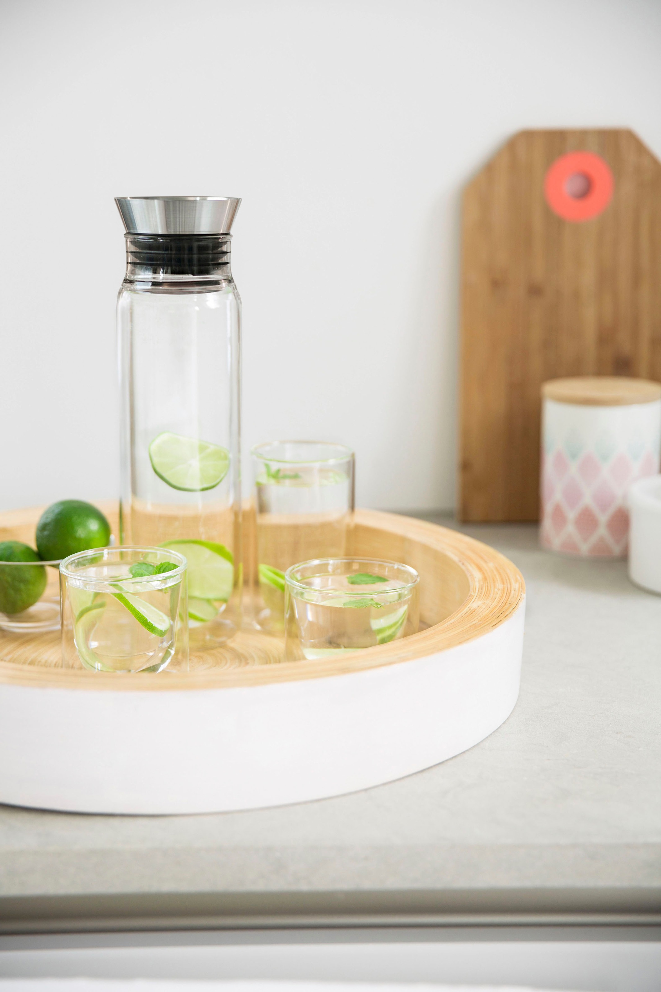 Alfi Wasserkaraffe »FLOWMOTION«, 750 ml, handgefertigt und mundgeblasen
