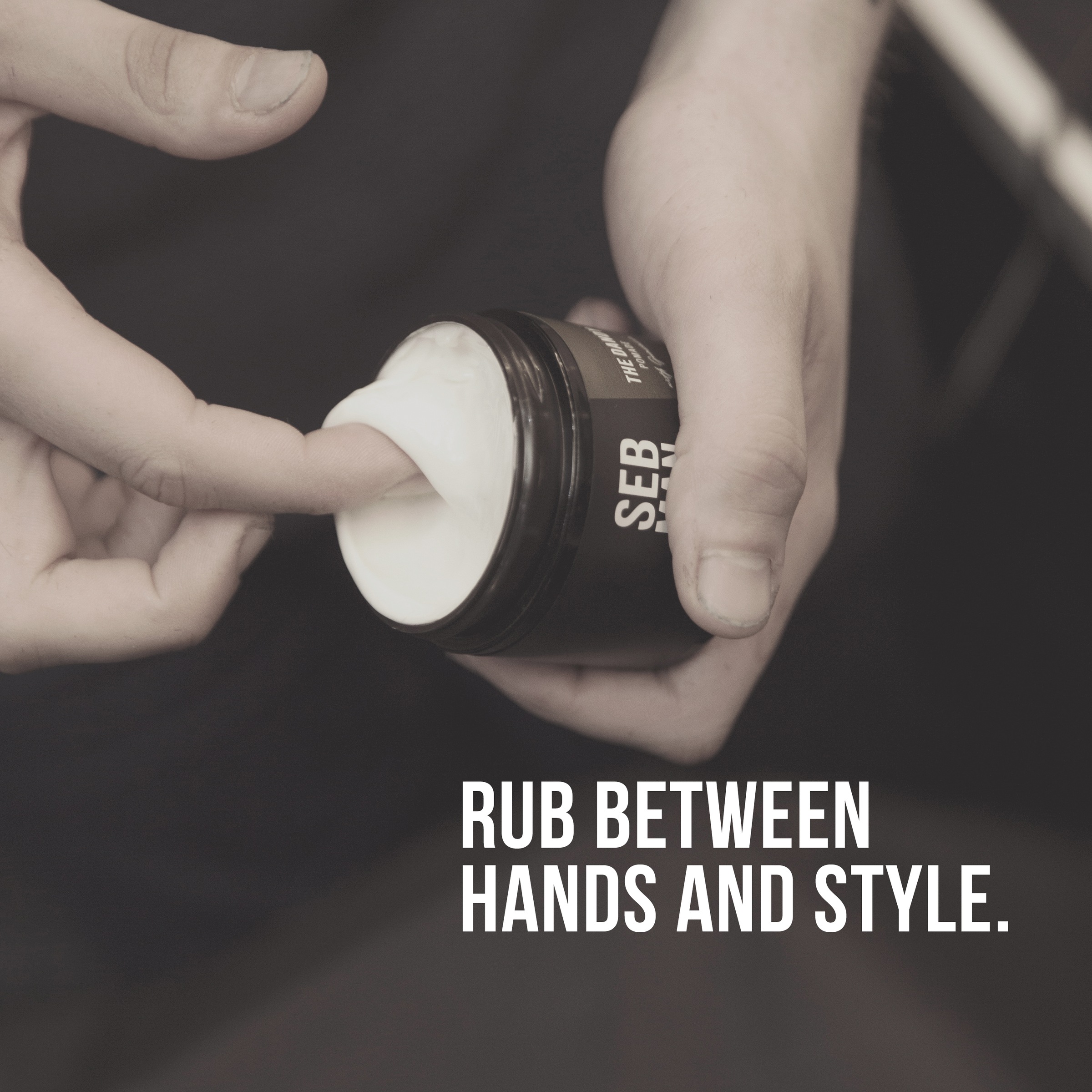 SEB Man Haarpomade »SEB MAN THE DANDY POMADE« leichter Halt, glänzendes Finish, mit Bergamotte und rosa Pfeffer