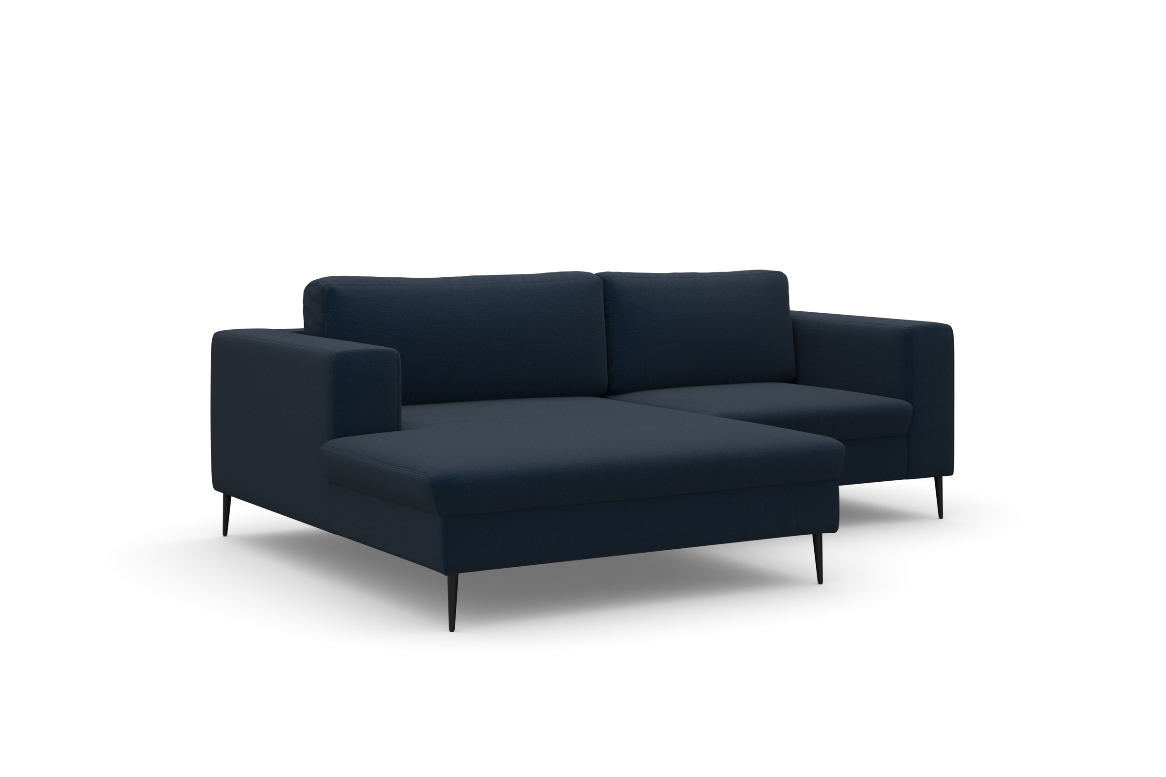 DOMO collection Ecksofa »Modica kompakt und elegant, Breite 244, L-Form«, moderne Optik mit extrabreiter Recamiere, auch in Cord