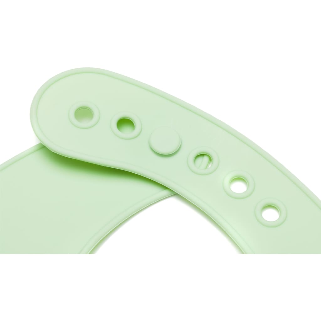 Fillikid Lätzchen »Silikonlätzchen mint & grau«, (Set, 2 St.)