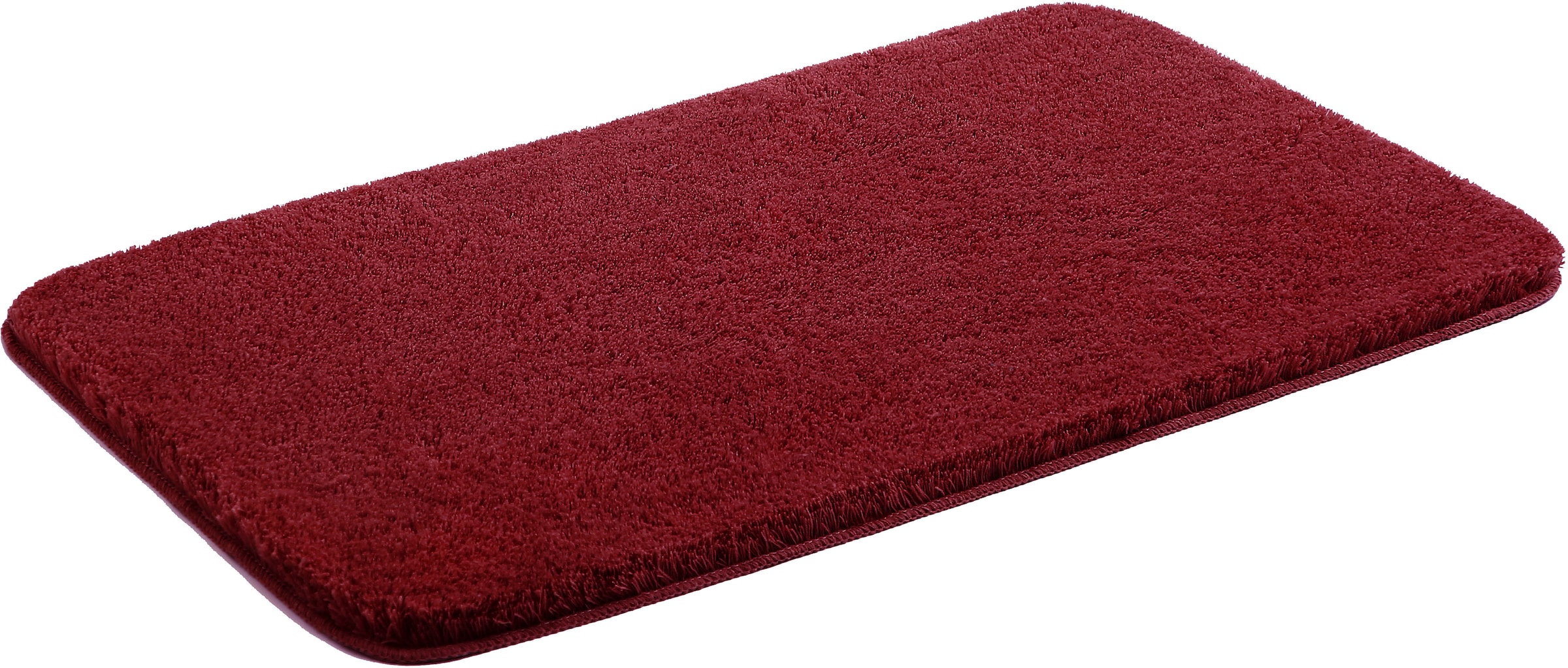 my home Badematte »Merida, Badvorleger, Badezimmer Teppich«, rutschhemmend beschichtet, fußbodenheizungsgeeignet-schnell trocknend-strapazierfähig, Badteppich, Uni Farben, rechteckig, rund & als 2-tlg. Set erhältlich
