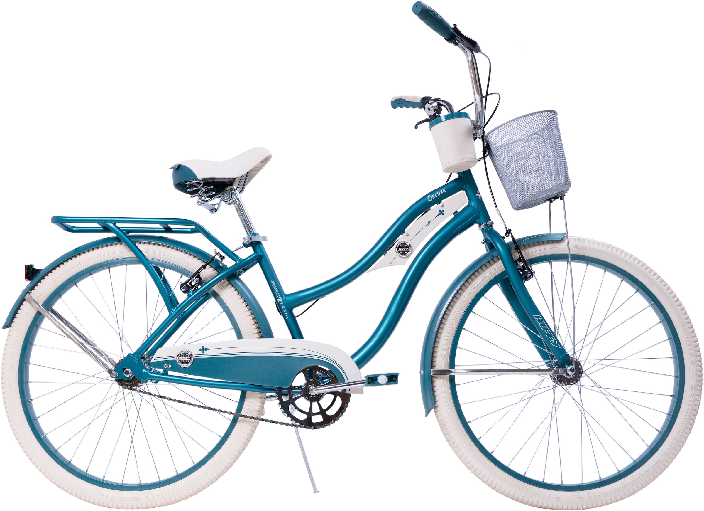 Cruiser »Huffy Deluxe Cruiser Mattes Smaragdgrün 26-Zoll«