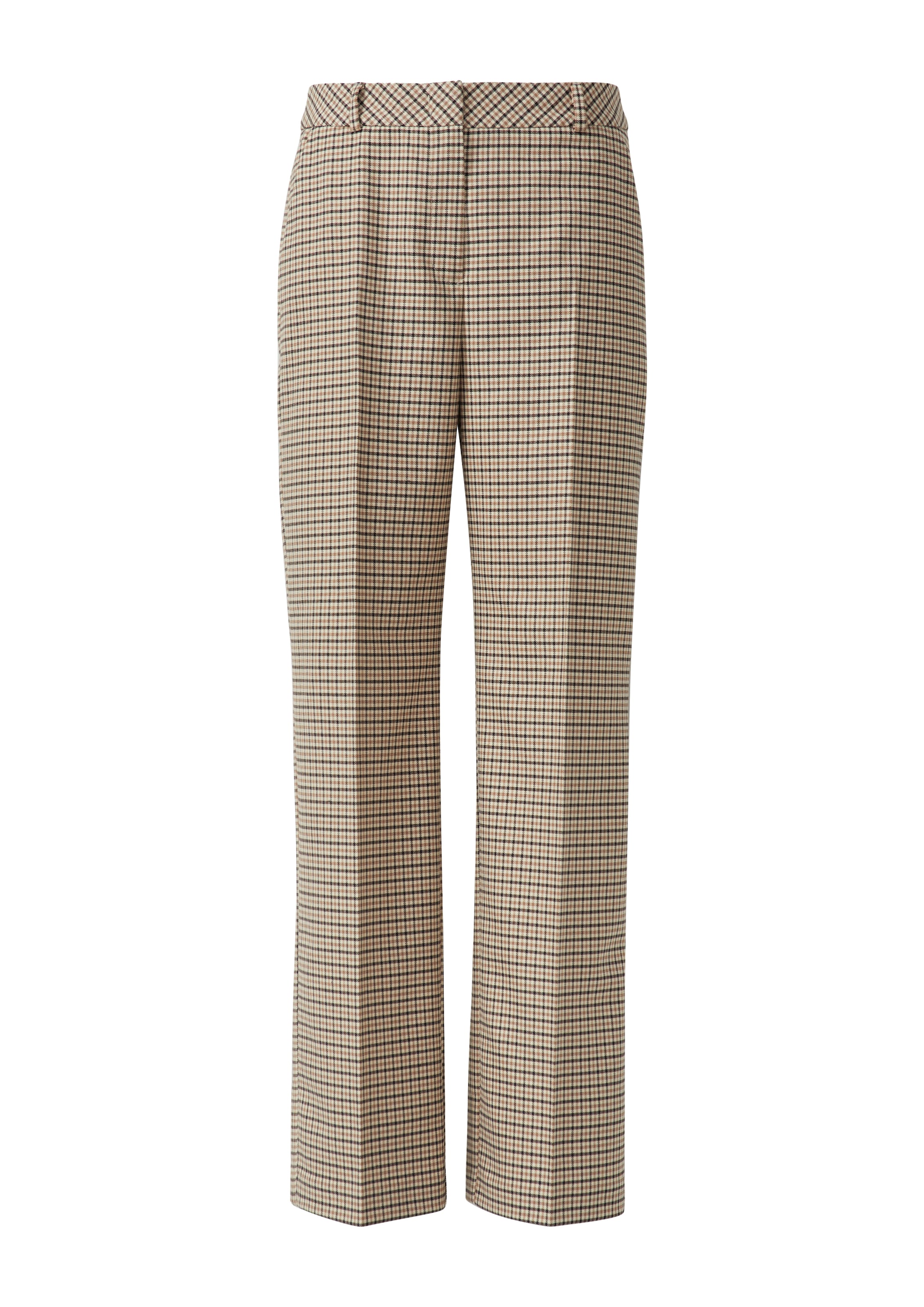 Comma Stoffhose  mit Karo Muster