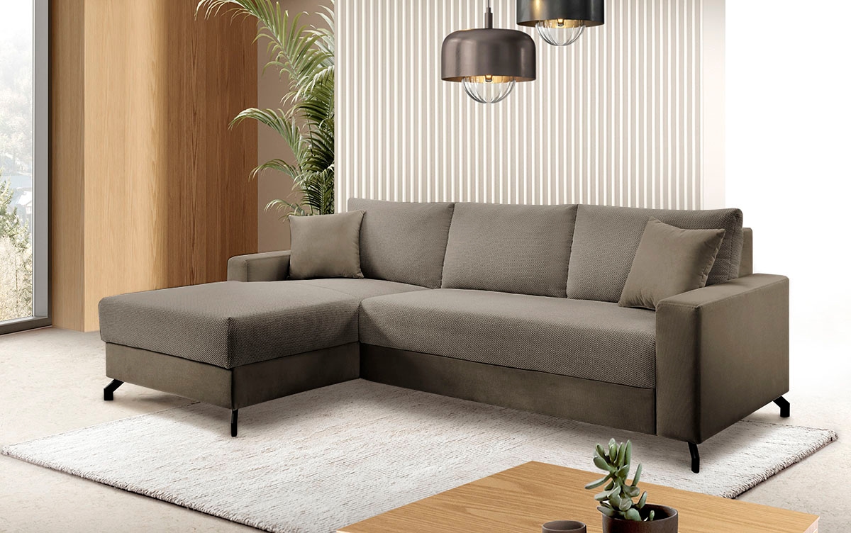 exxpo - sofa fashion Ecksofa »Quattro L-Form, B/T: 247/162 cm«, wahlweise m günstig online kaufen