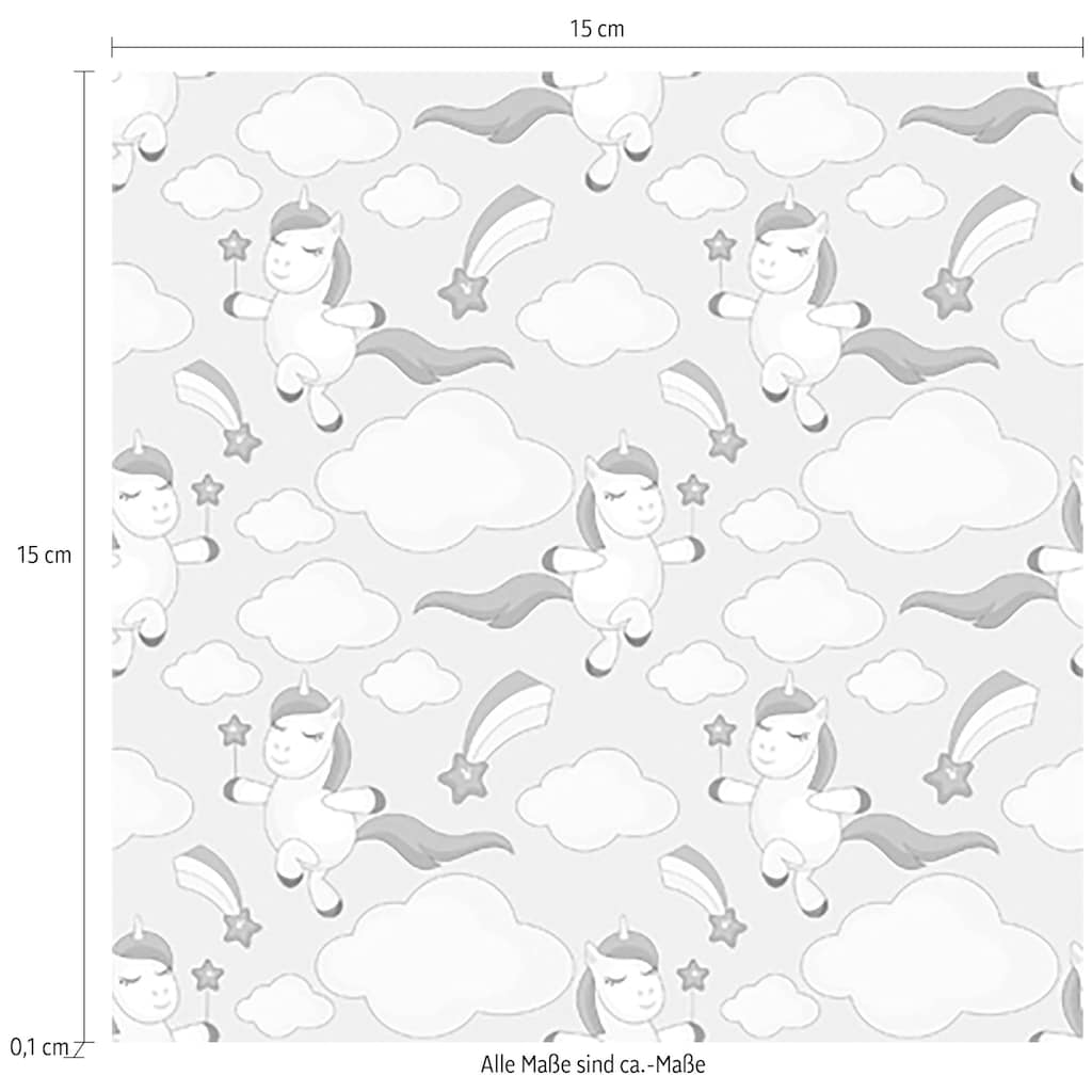 queence Fliesenaufkleber »Einhörner«