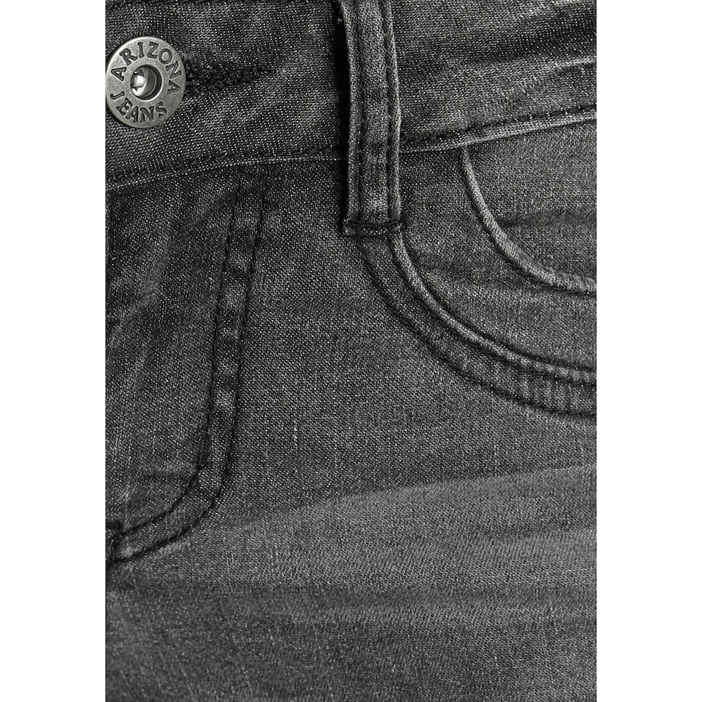 Arizona 7/8-Jeans »mit Keileinsätzen«, Low Waist