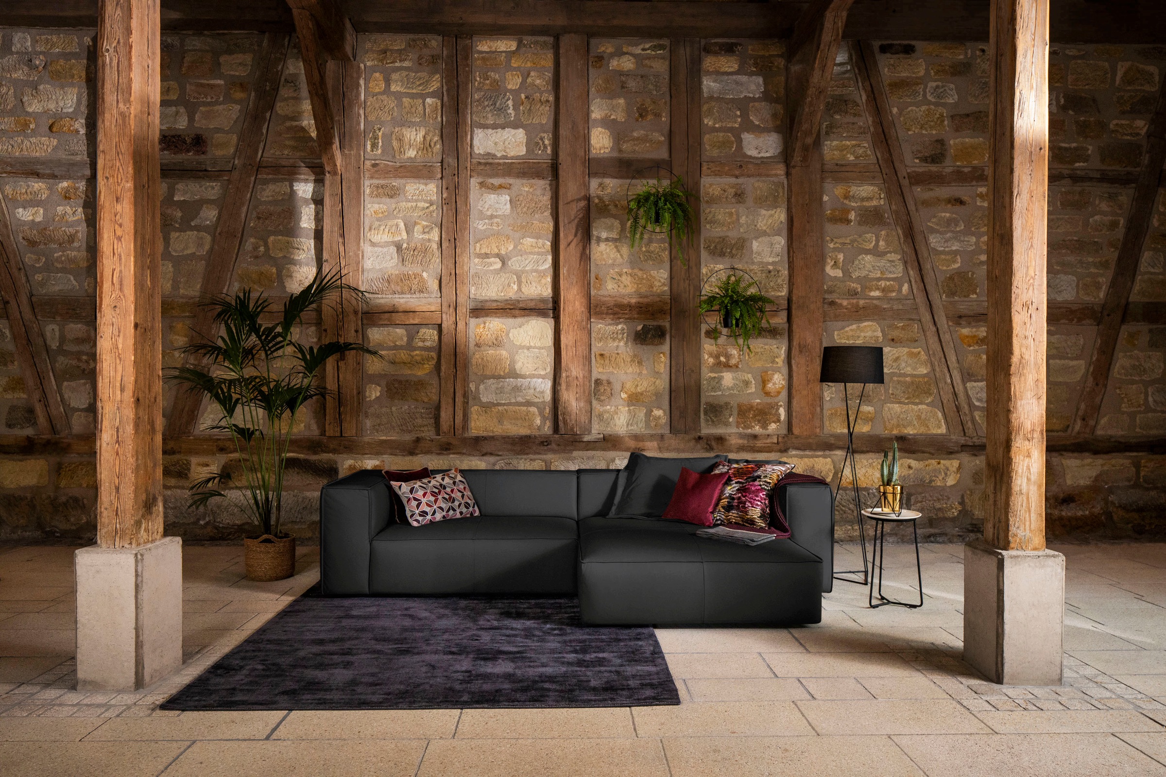 W.SCHILLIG Ecksofa »around-the-block, modern und elegant, bequem, L-Form«, günstig online kaufen