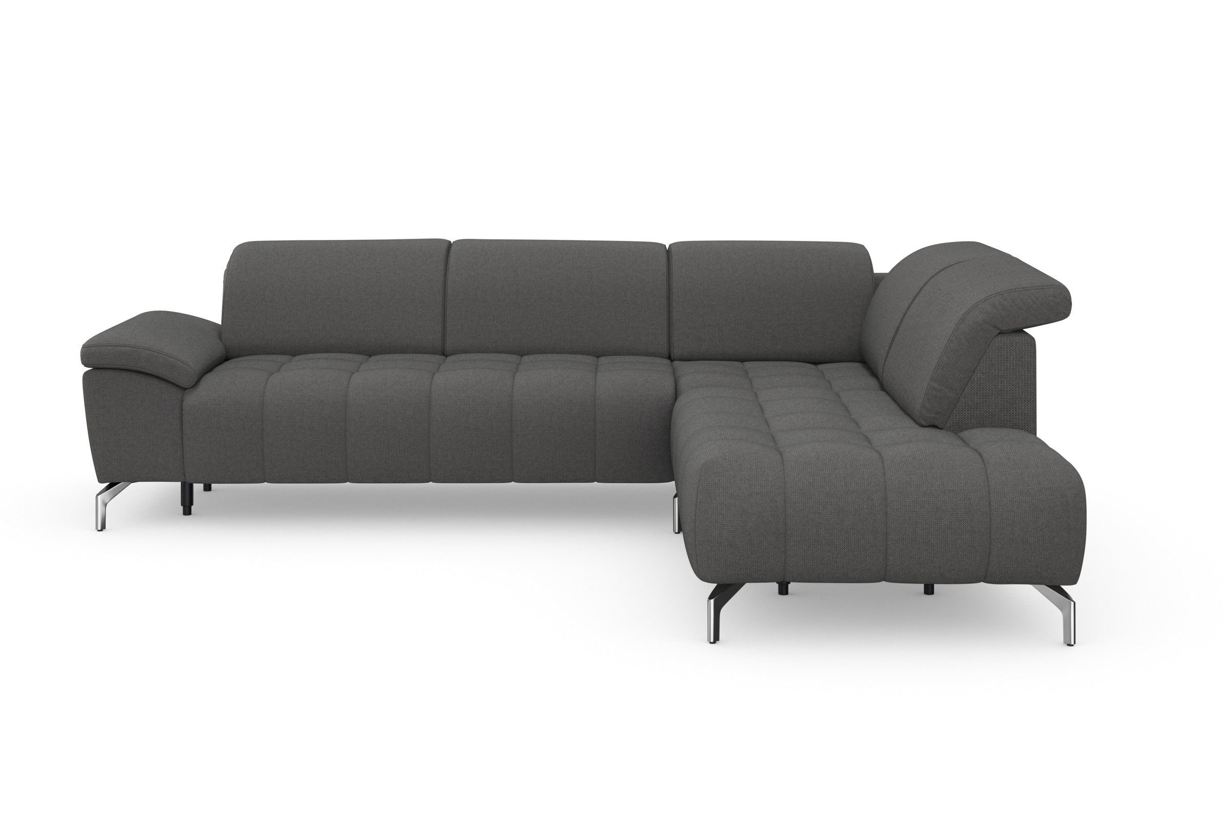 sit&more Ecksofa »Cool L-Form«, wahlweise mit Kopfteilverstellung und Vorzi günstig online kaufen