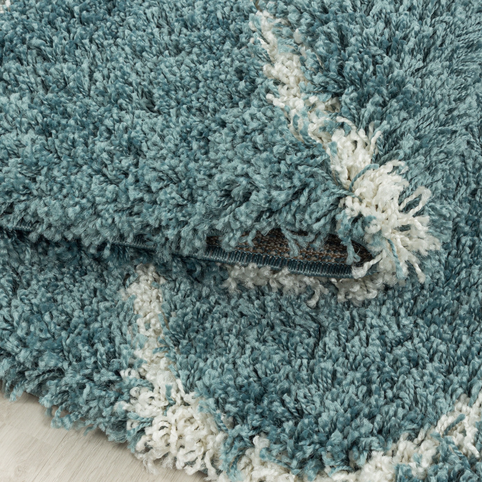 Ayyildiz Teppiche Hochflor-Teppich »SALSA 3201«, rund, 50 mm Höhe, auch rec günstig online kaufen