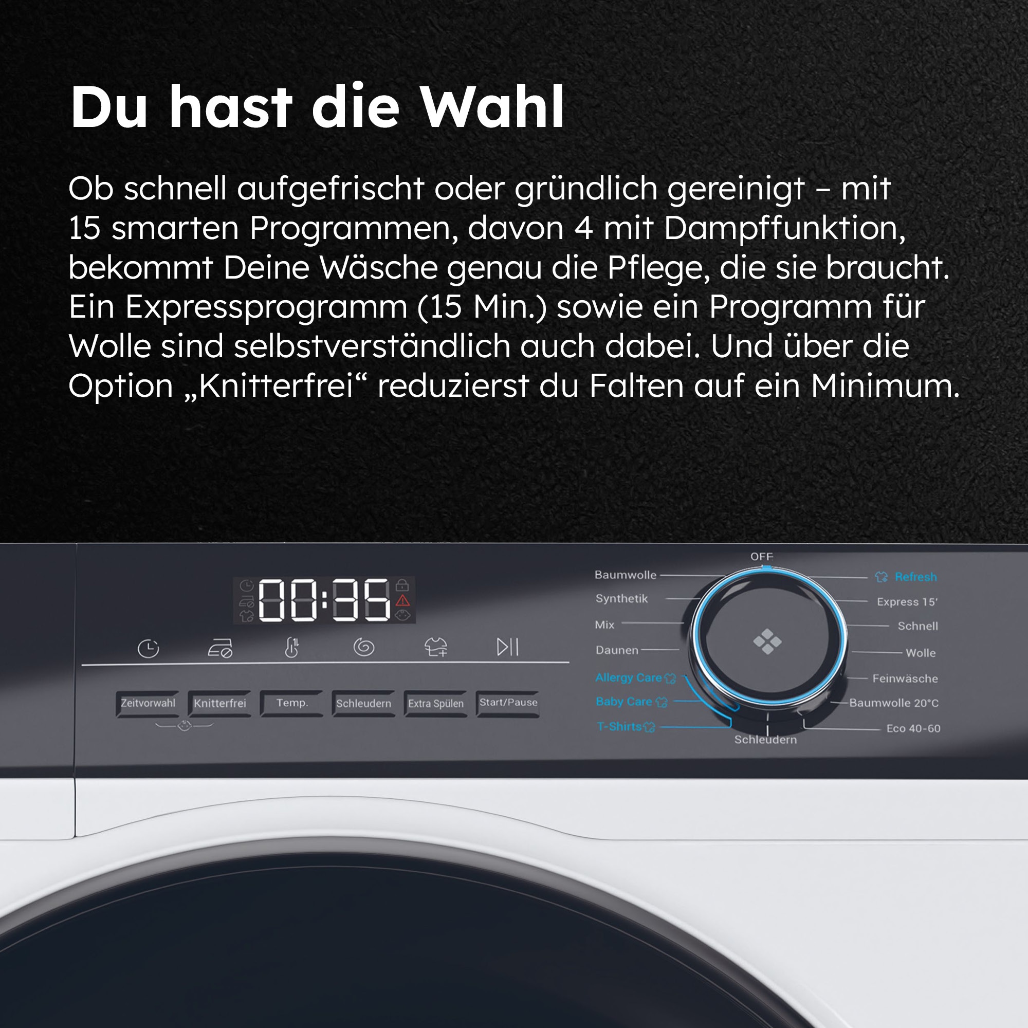 Haier Waschmaschine »HW70-B14929« 7 kg 1400 U/min 7 kg, 1400 U/min, Flüsterleiser Motor, Antibakterielle Technologie