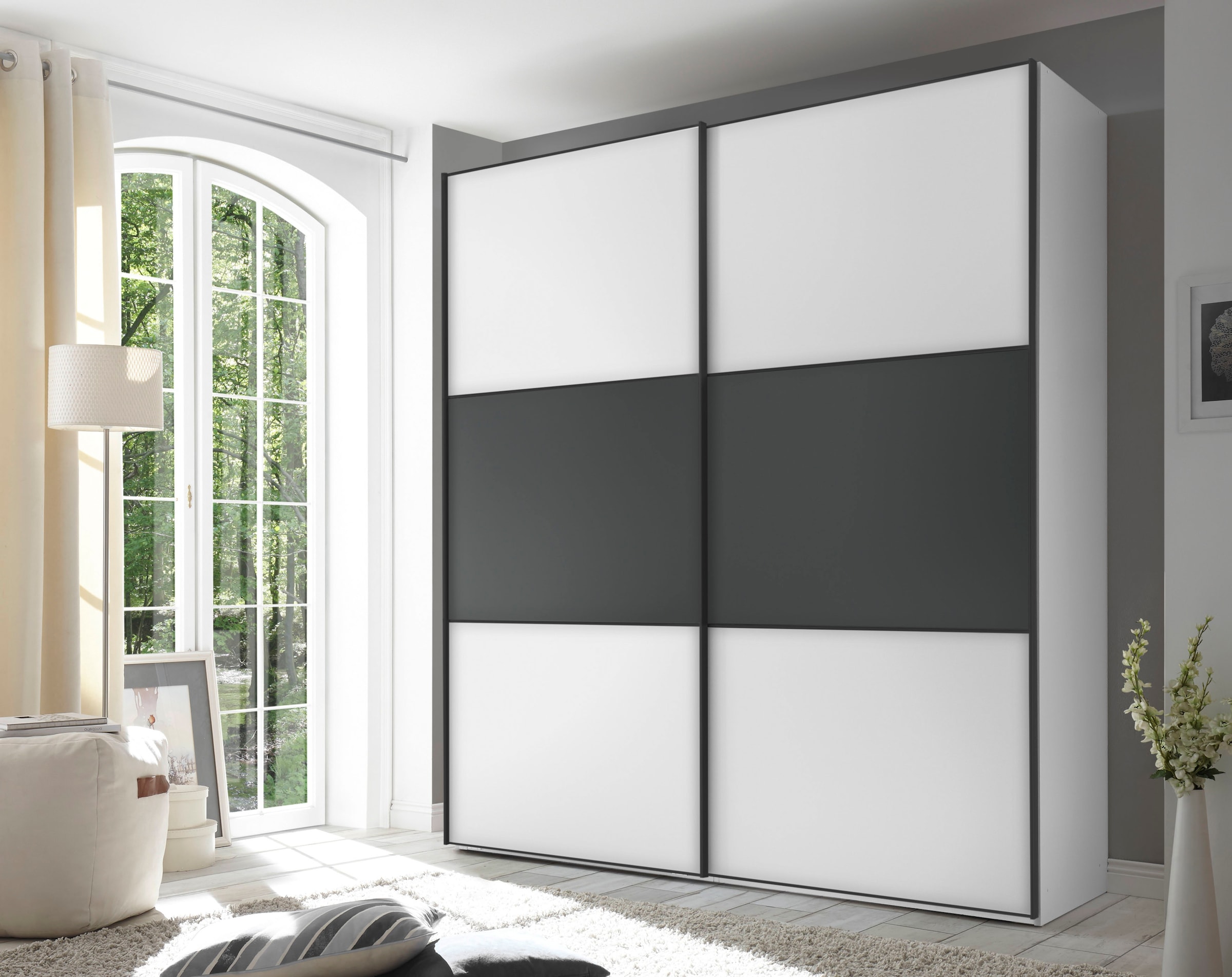 STAUD Schwebetürenschrank »Includo, Made in Germany« Mit vier verschiedenen Ausstattungsvarianten