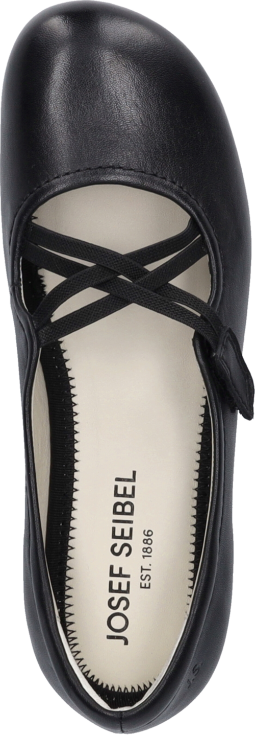 Josef Seibel Riemchenballerina »Fiona 39«  Festtagsschuh, Slipper, Komfortschuh mit überkreuztem Gummizug