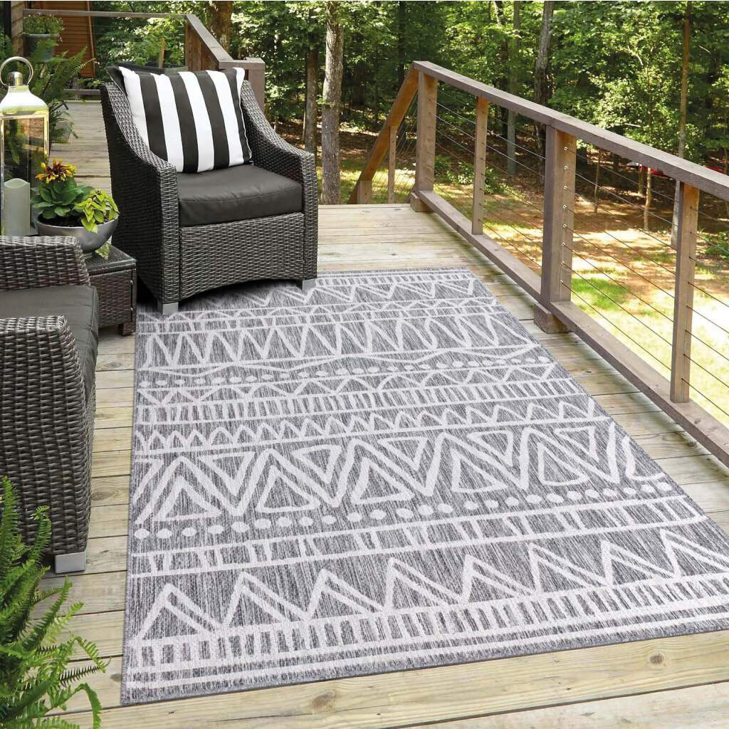 rechteckig, Flachgewebe, erhältlich in Teppich bestellen City und UV-beständig, bequem schnell Form auch »Outdoor«, Carpet quadratischer