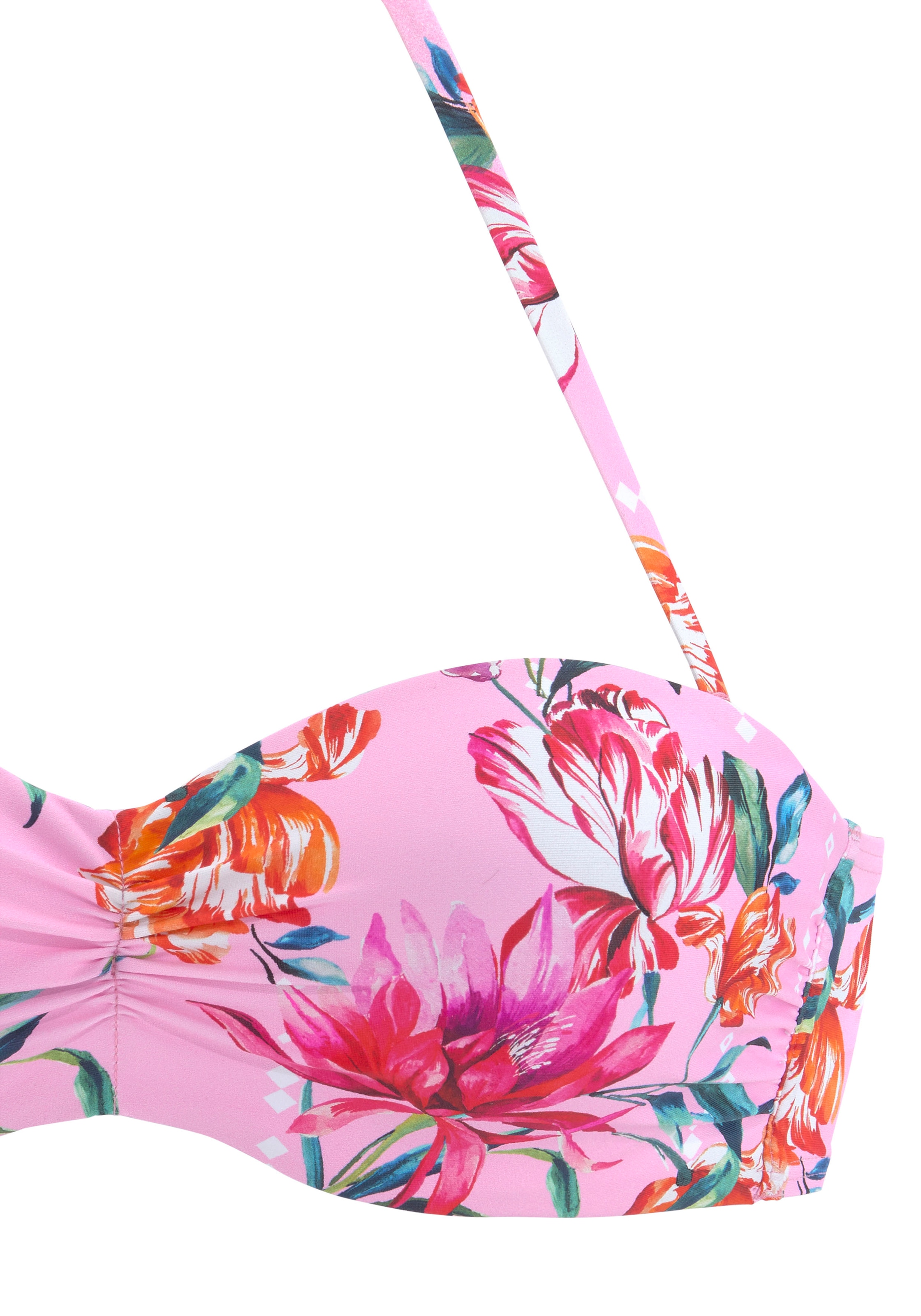 Sunseeker Bügel-Bandeau-Bikini-Top »Modern«, mit Blumenprint