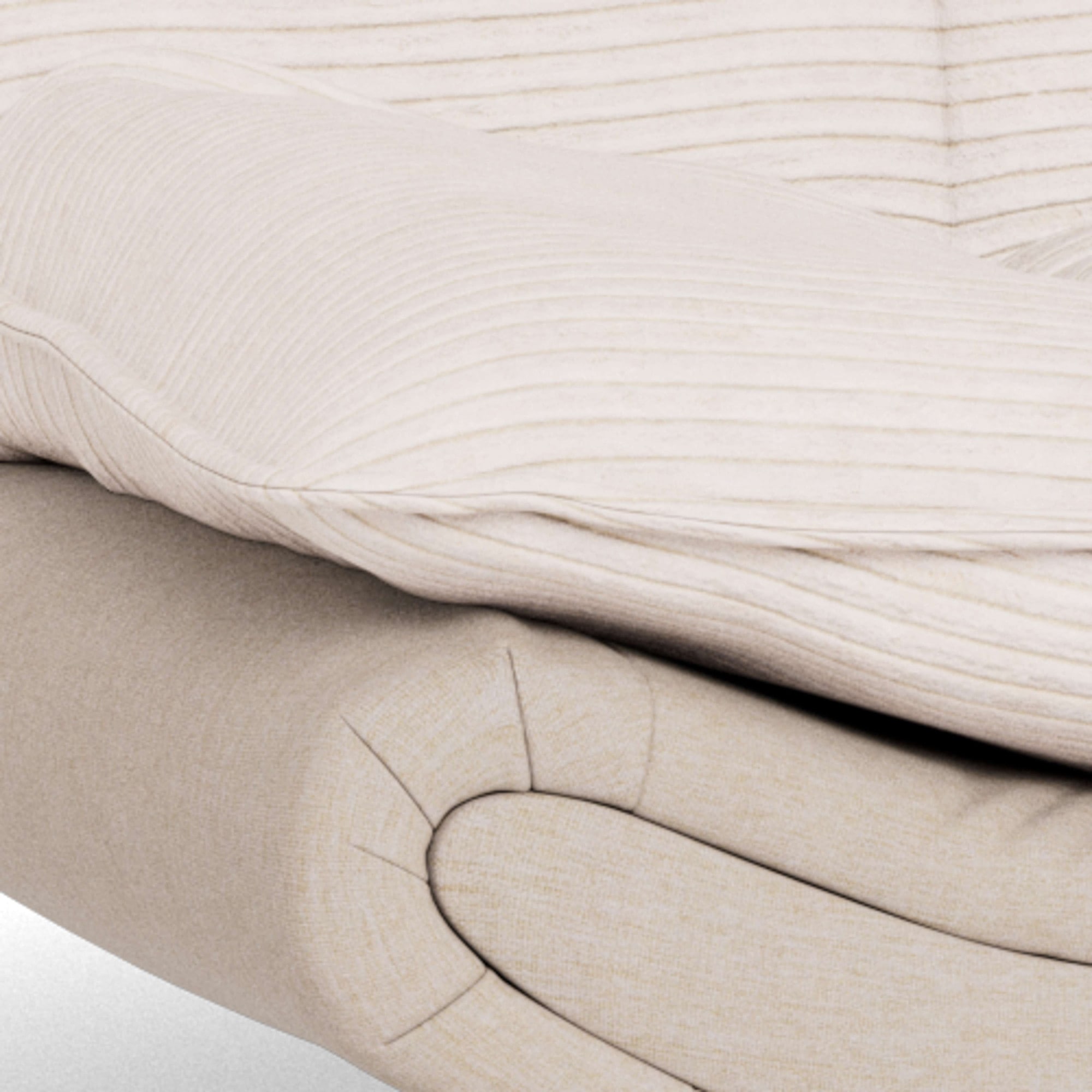 ACTONA GROUP Schlafsofa »Faith, ausziehbar zum Schalfen« Bettcouch,beige, 196x98x91cm