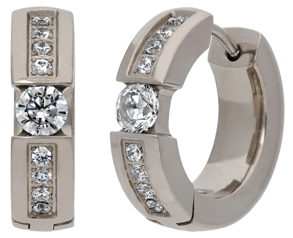 TITANIA Paar Creolen »Ohrringe«