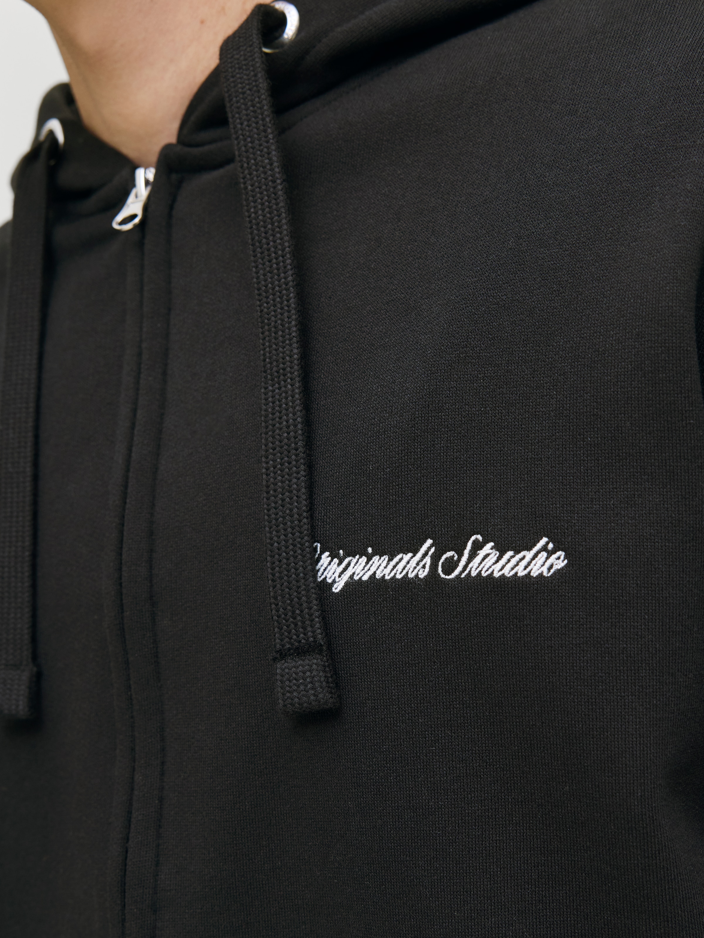 Jack & Jones Kapuzensweatshirt »JORNORREBRO EMB SWEAT ZIP HOOD NOOS«