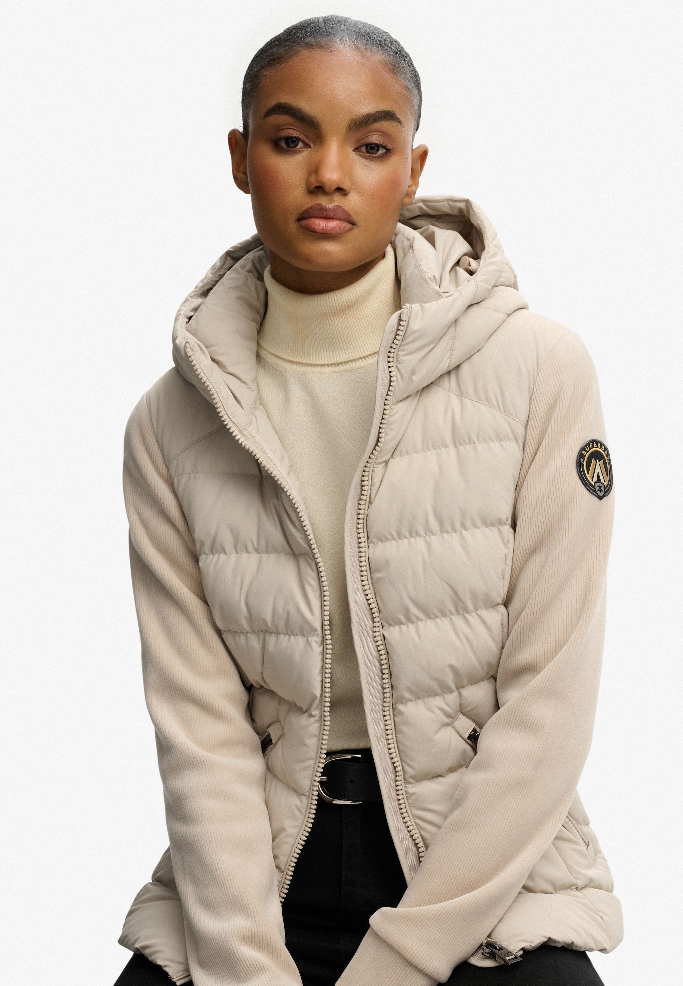 Superdry Steppjacke »HOODED FUJI STORM JACKET« mit Kapuze