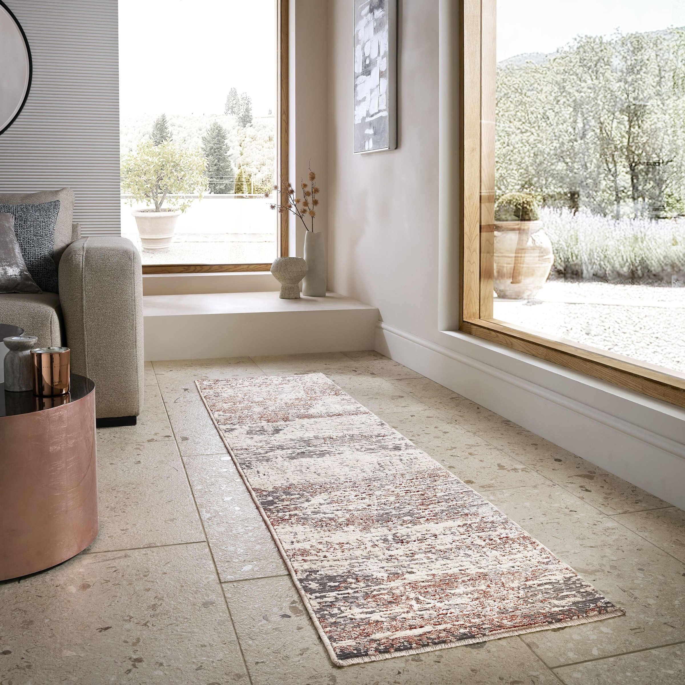 FLAIR RUGS Teppich »Drift Abstract«, rechteckig, 7 mm Höhe, aus recyceltem günstig online kaufen