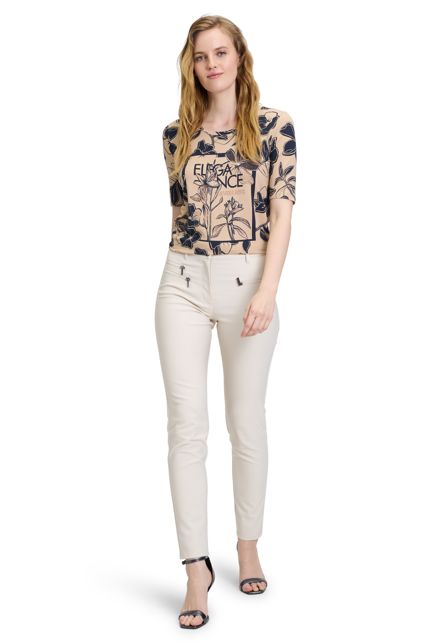 Betty Barclay Kurzarmshirt »Betty Barclay Basic Shirt mit Print«, Placement