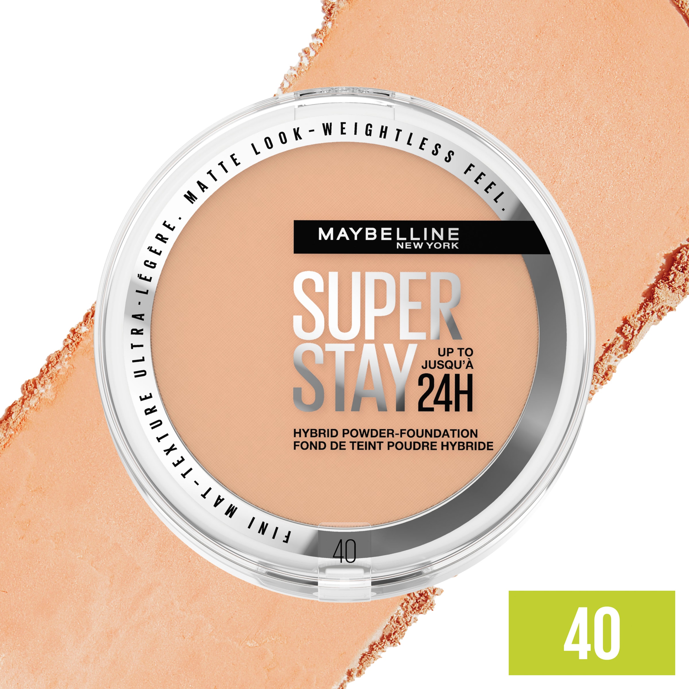 MAYBELLINE NEW YORK Foundation »Maybelline New York Super Stay Hybrides Puder Make-Up«, mit langanhaltender Formel