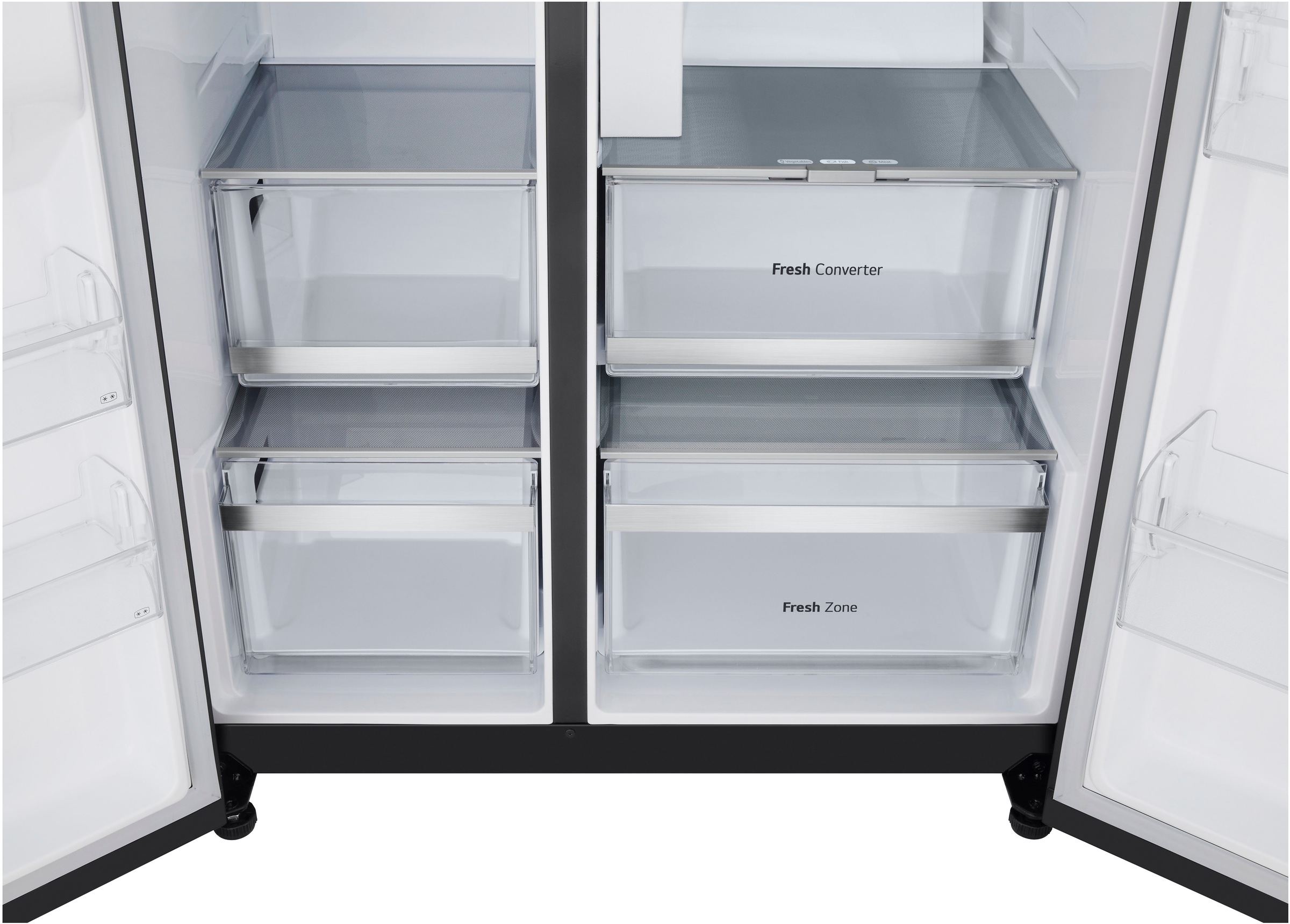 LG Side-by-Side L-Serie »GSLE81EPBD« 179 cm hoch 91,3 cm breit