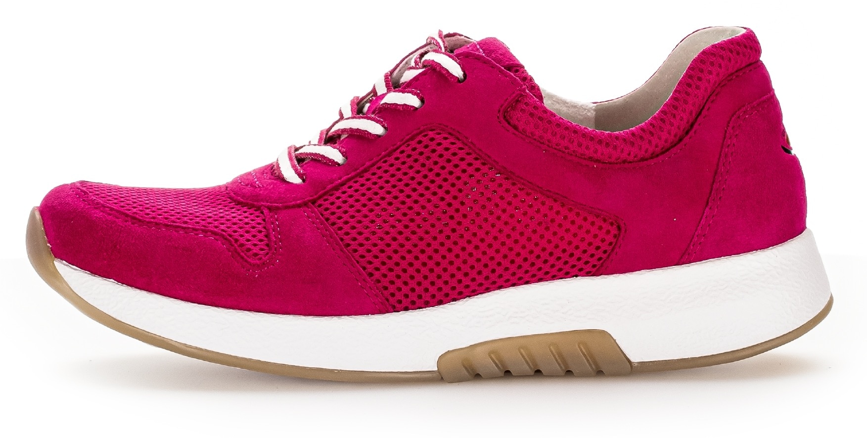 Gabor Rollingsoft Keilsneaker  , Freizeitschuh, Halbschuh, Schnürschuh mit herausnehmbarer Innensohle