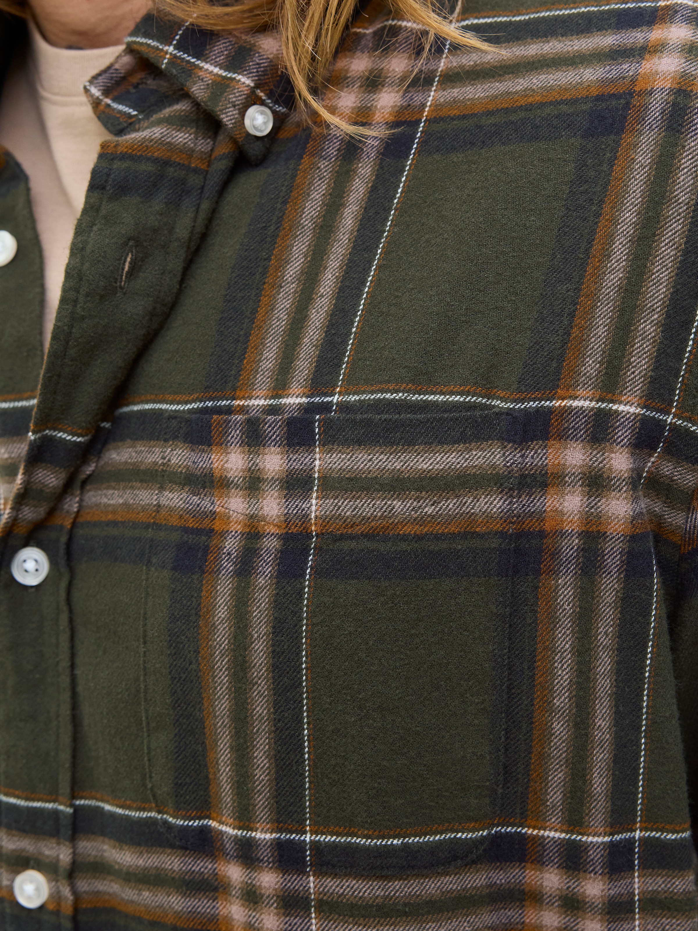 Jack & Jones Langarmhemd »JJECLASSIC FLANNEL CHECK SHIRT LS SN«