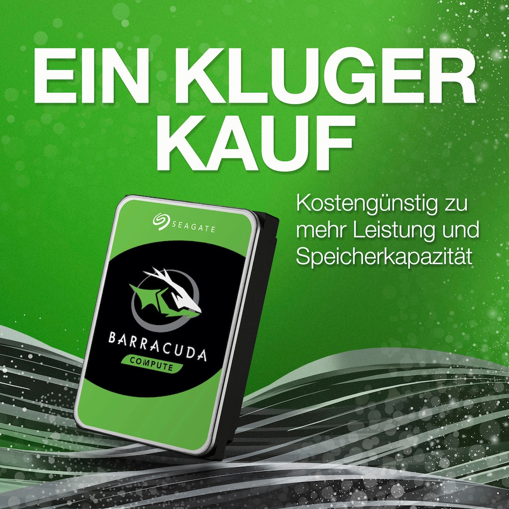 Seagate interne HDD-Festplatte »BarraCuda«, 3,5 Zoll, Anschluss SATA III