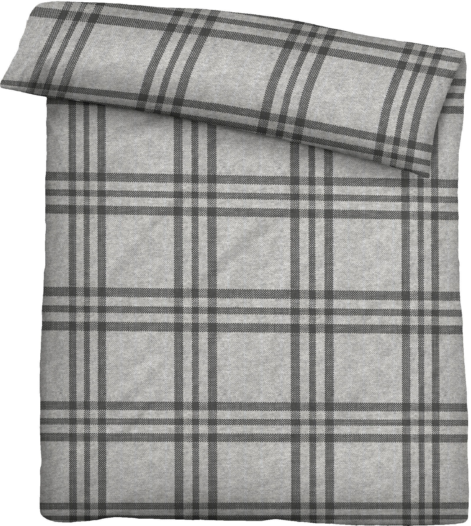 Biberna Bettwäsche »Lya«, kuschelig warm, weich, Melange, 100% Baumwolle, made in Germany