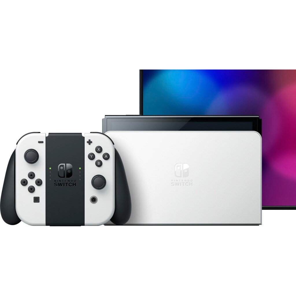 Nintendo Switch Spielekonsole, OLED-Modell inkl. Pokémon Leuchtende Perle