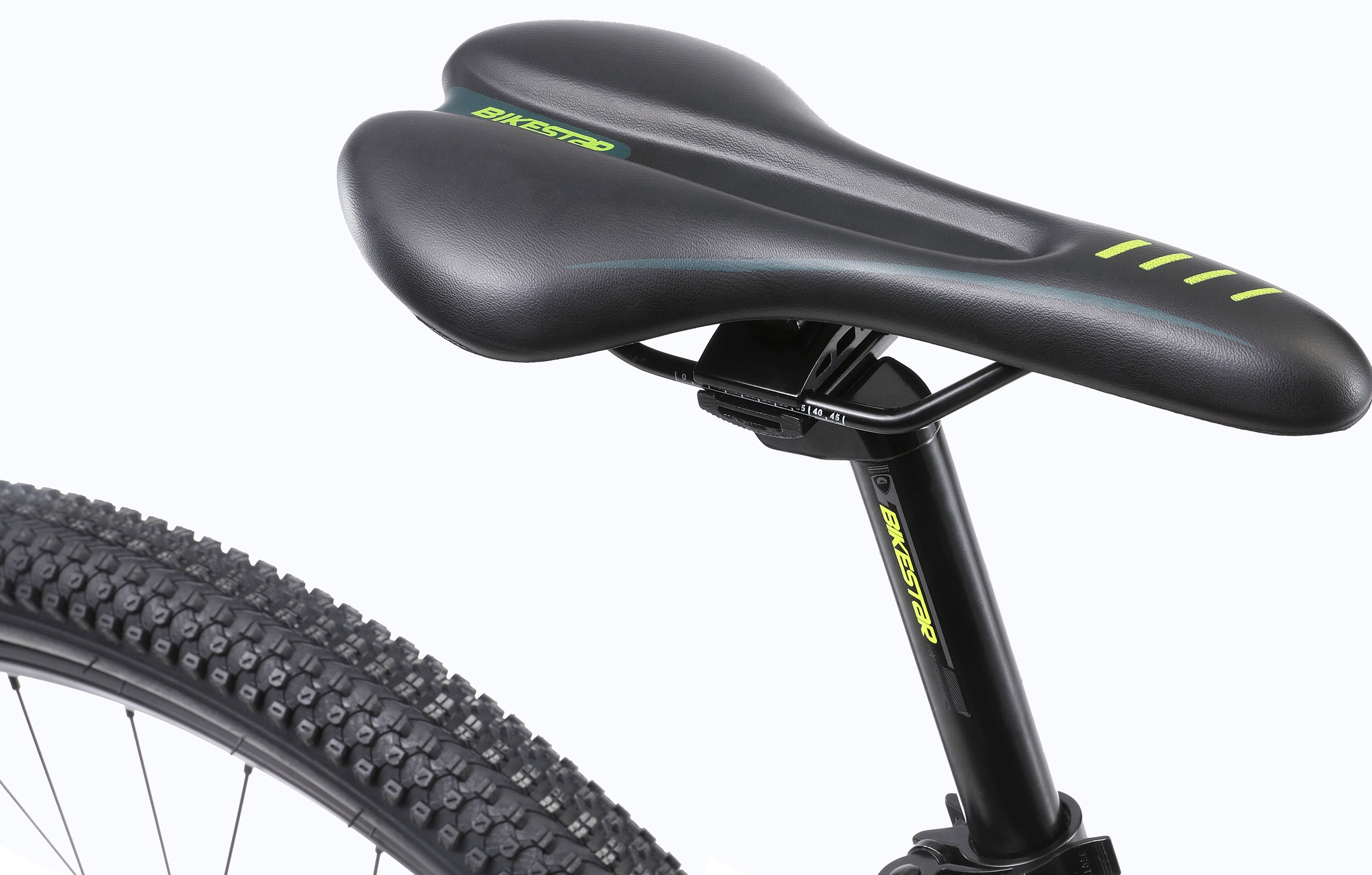 Bikestar Mountainbike, 21 Gang, Shimano, RD-TY300 Schaltwerk, Kettenschaltung, für Damen und Herren, Kettenschaltung