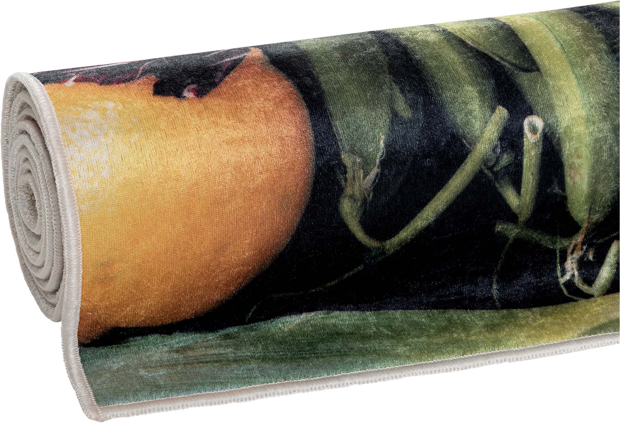 Sehrazat Küchenläufer »Caimas 3080« rechteckig 6 mm Höhe Bedruckt, waschbar, rutschhemmend, Gemüse
