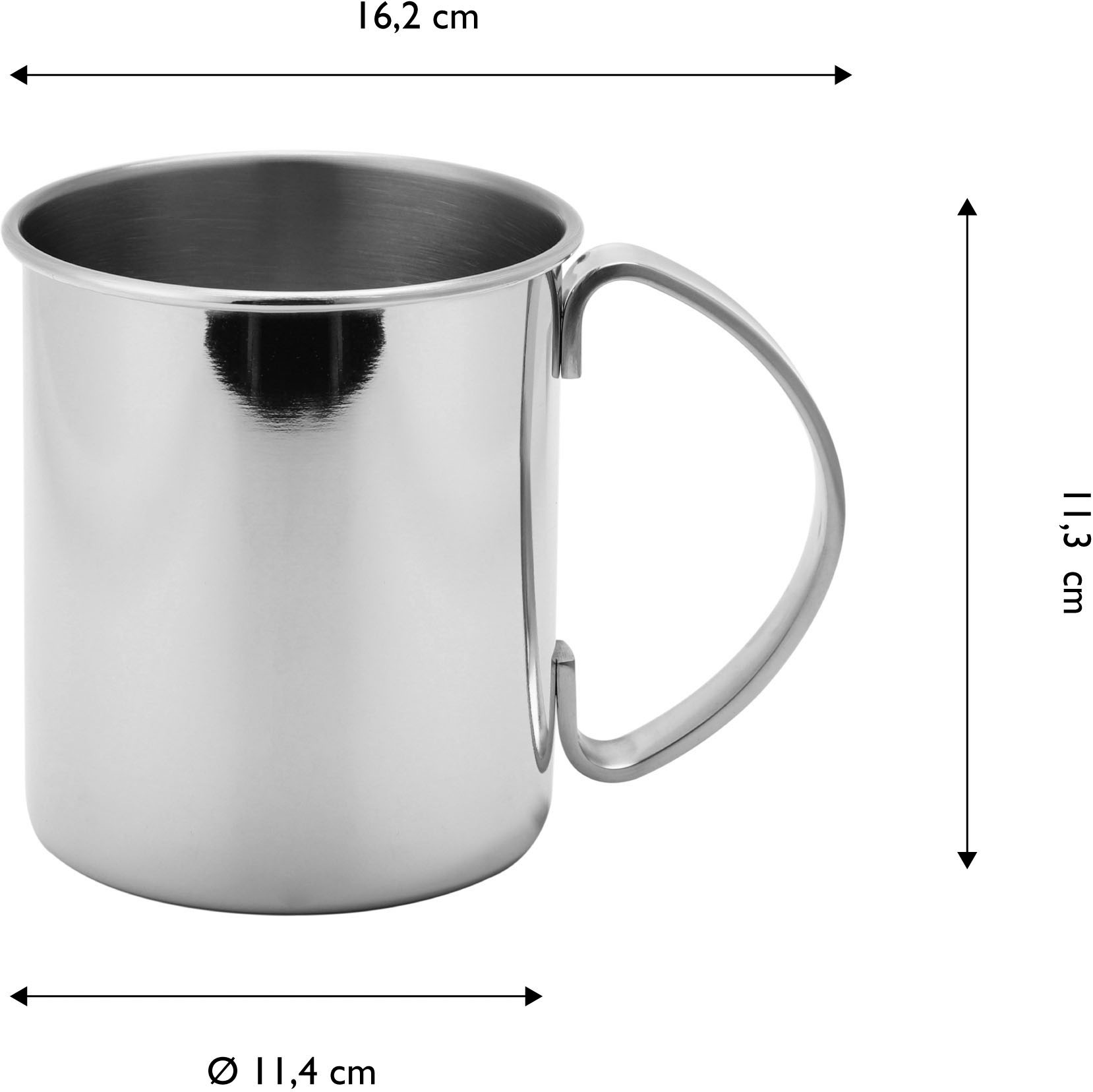 ECHTWERK Gläser-Set, (Set, 2 tlg., 4-teilig), Outdoor Becher, Camping Tassen, Geschenkset, bruchsicher, 1000 ml