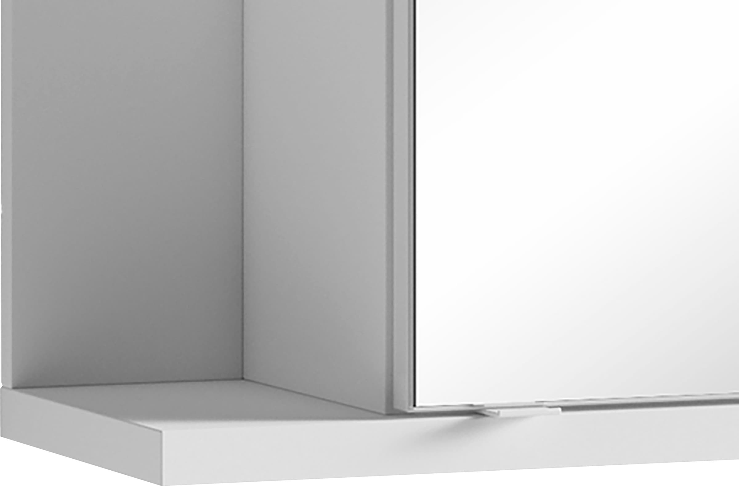 byLIVING Spiegelschrank »Nebraska«, Breite 60 cm, mit großer Spiegeltür und viel Stauraum