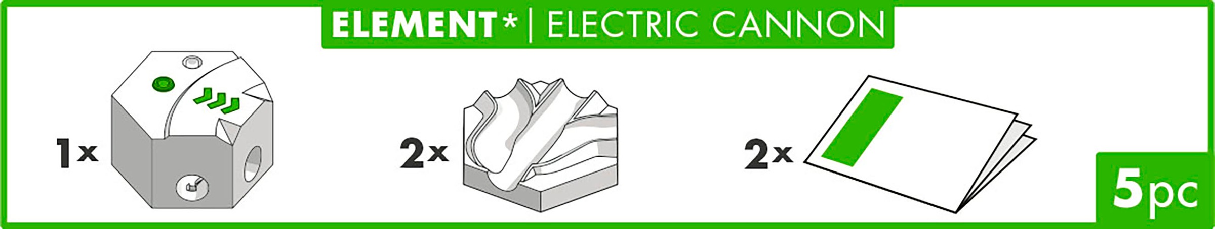 Ravensburger Kugelbahn-Bausatz »GraviTrax POWER, Element Electric Cannon«