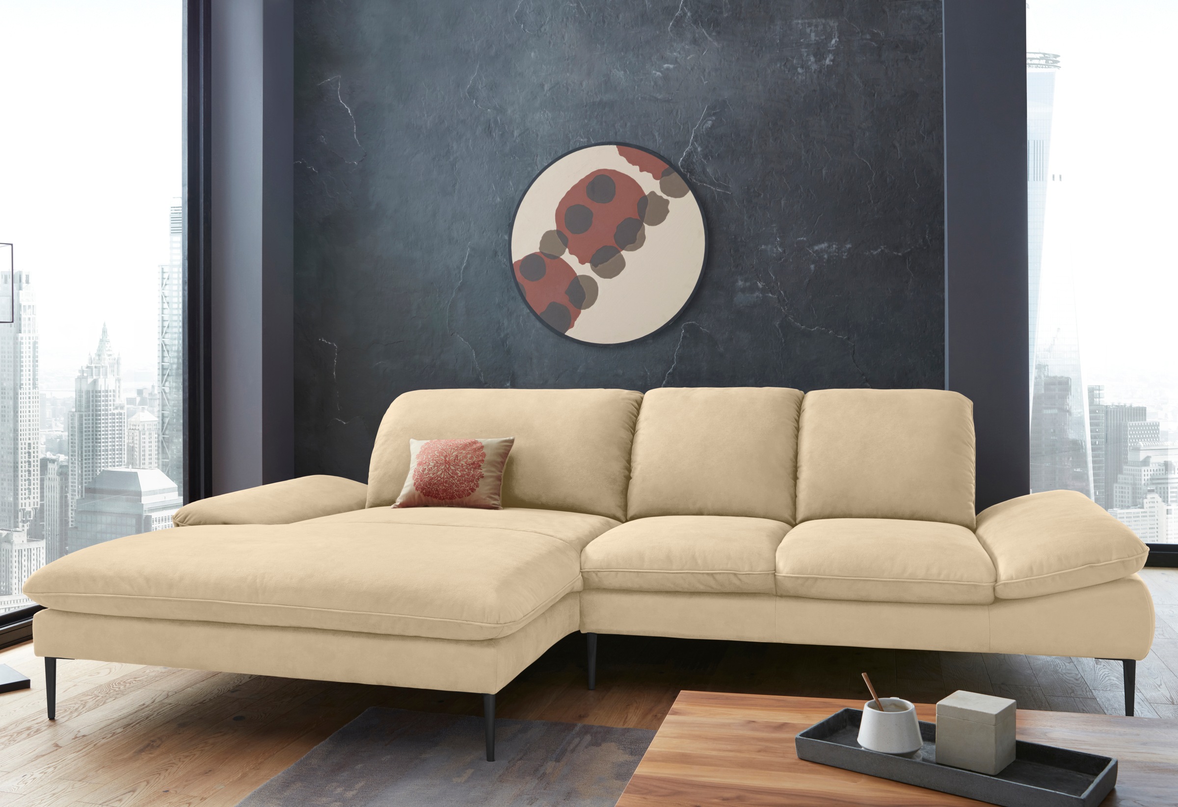 W.SCHILLIG Ecksofa "enjoy&MORE, Designsofa, elegant und bequem, L-Form", Si günstig online kaufen