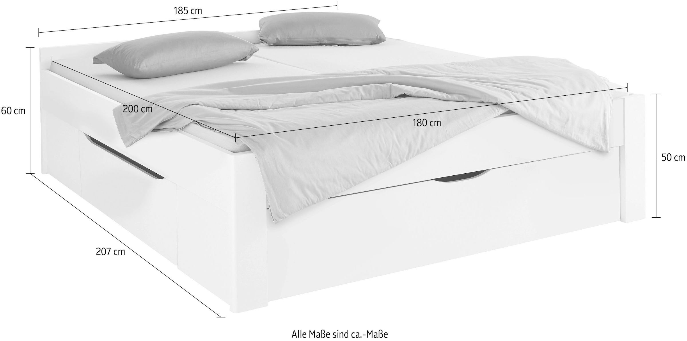 11. Bild von rauch Bett »Scala«, mit Schubkästen in 3 Varianten