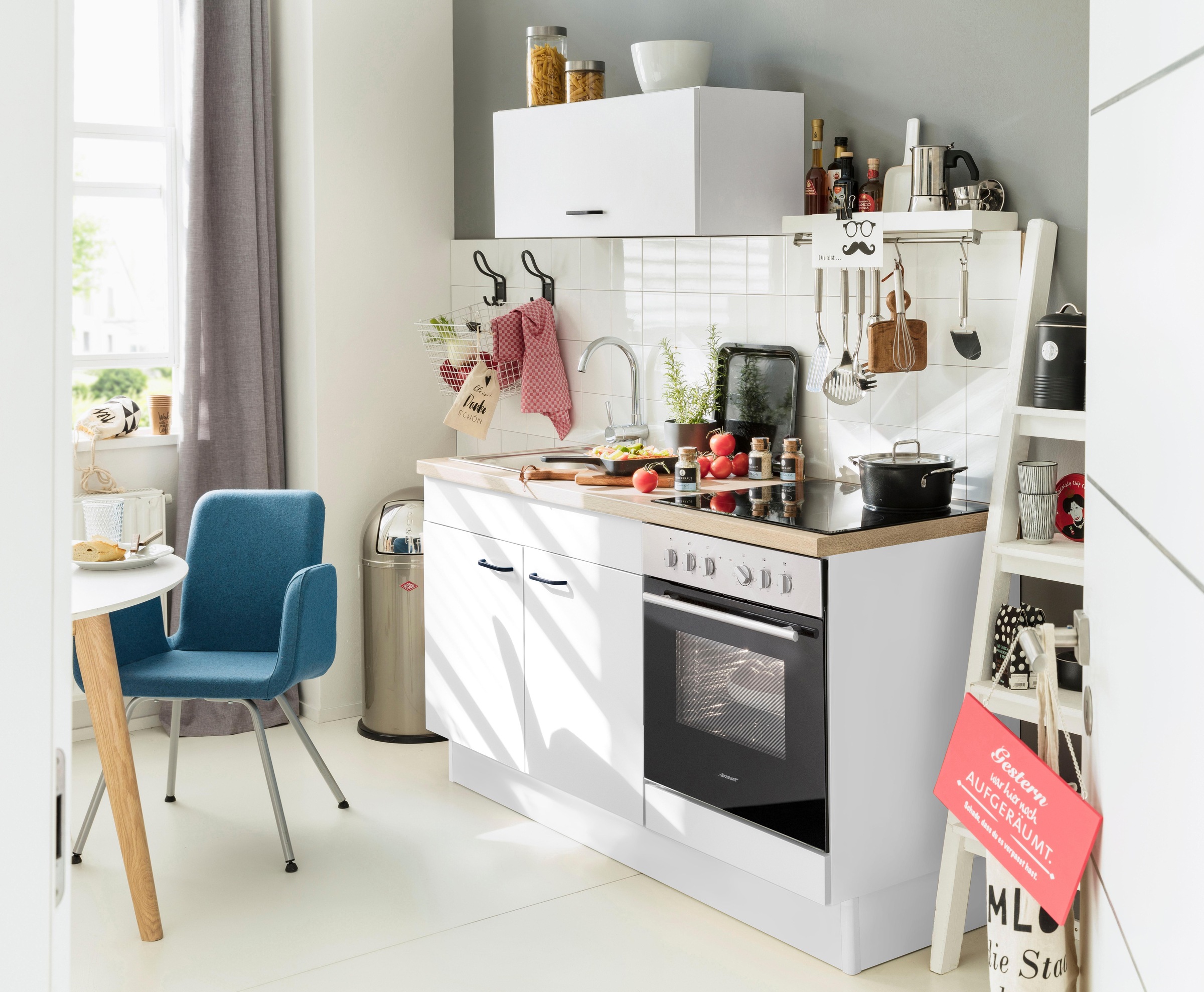 OPTIFIT Spülenschrank »Elga«, mit Soft-Close-Funktion, höhenverstellbaren Füßen, Breite 100 cm