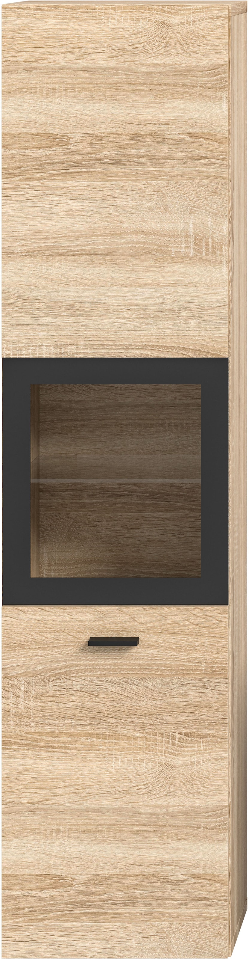 welltime Hochschrank »Tampa, Höhe 125cm, hängend oder stehend montierbar«, Badschrank, Bad-Hängeschrank, Badezimmer, Bad-Möbel