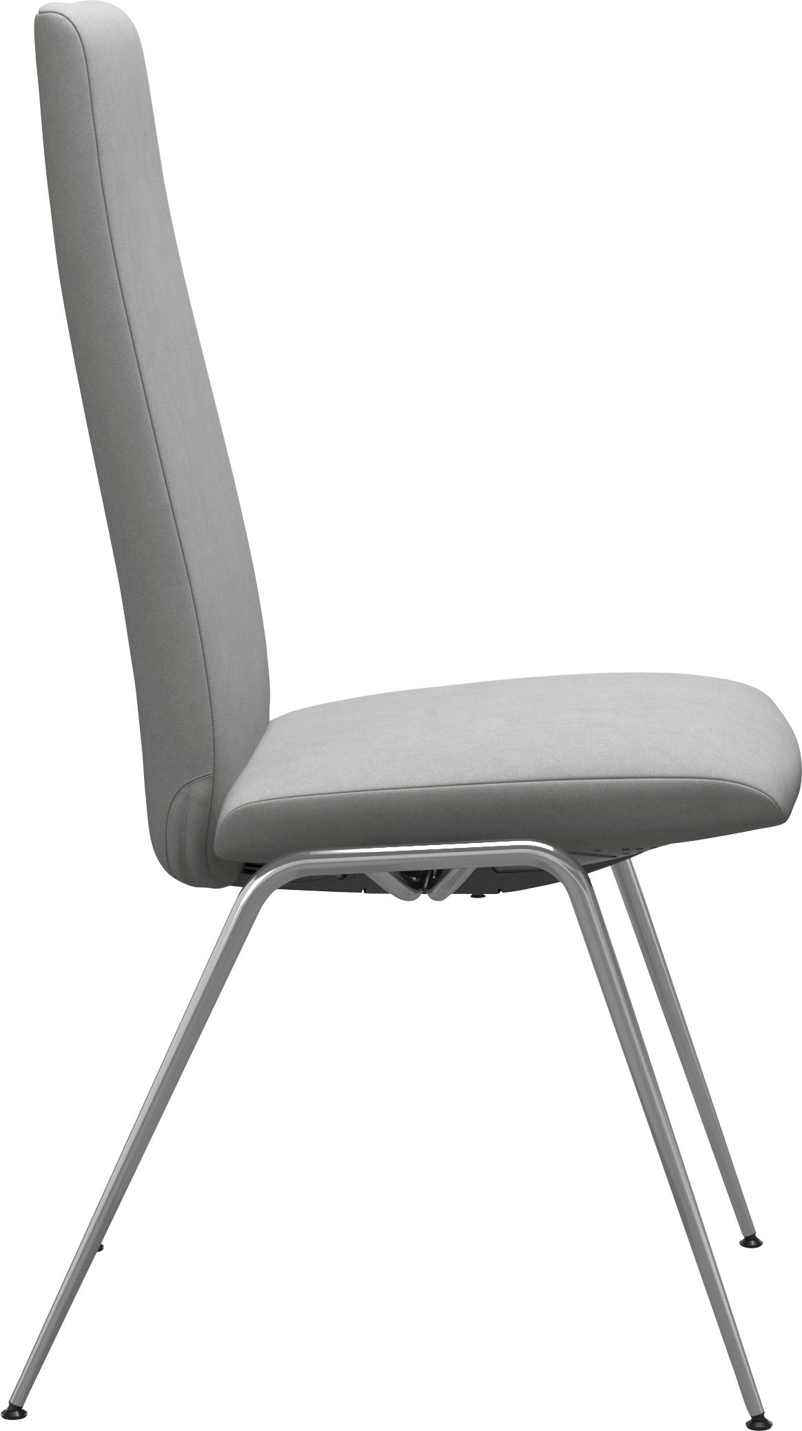 Stressless® Polsterstuhl »Laurel«, Microfaser DINAMICA, High Back, Größe M, mit Beinen aus Stahl in Chrom glänzend
