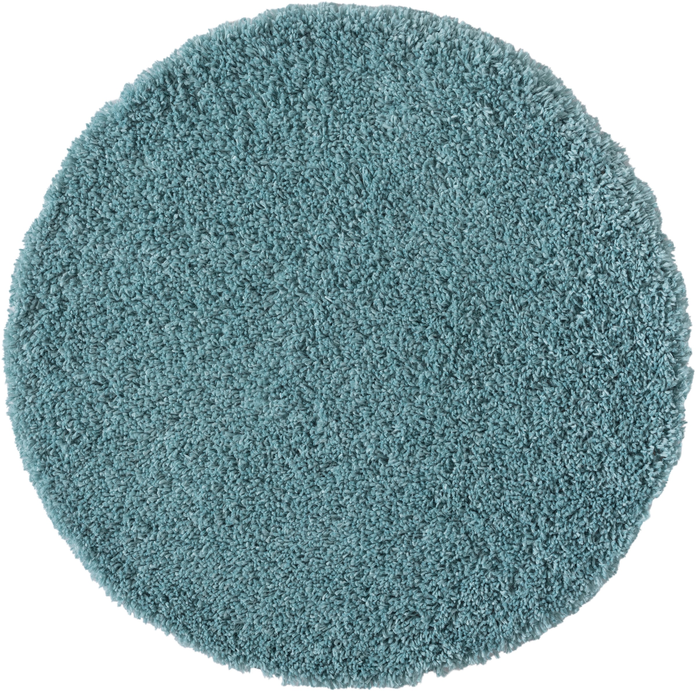 Myflair Möbel & Accessoires Hochflor-Teppich »My Shaggy«, rund, 37 mm Höhe, Shaggy, Uni Farben, leicht glänzend, Microfaser, extra flauschig
