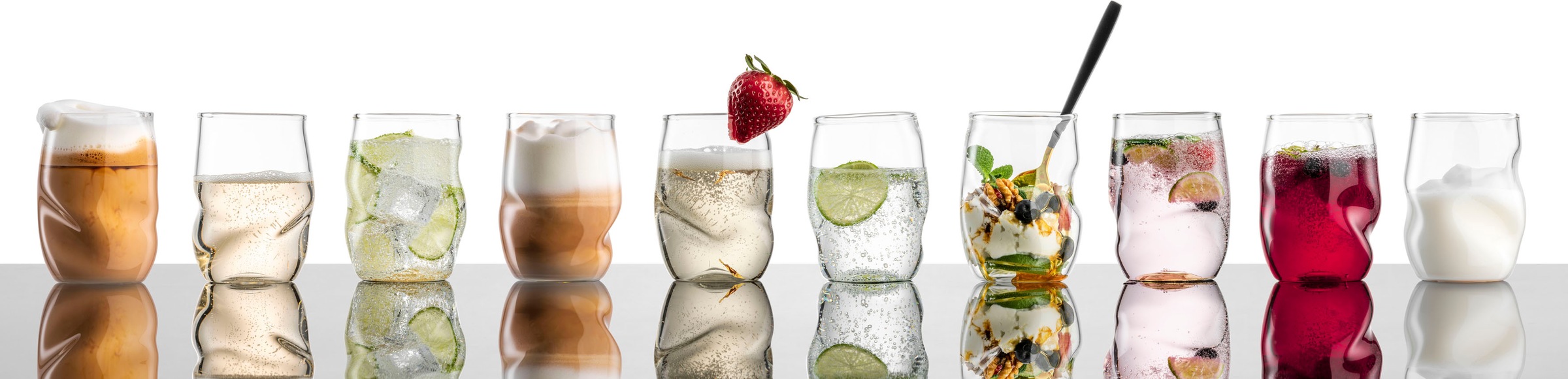 Eisch Germany Becher »UNIK«, (Set, 2 tlg., 2 Becher), Allroundbecher, hitzebeständig, 2-teilig, 300 ml