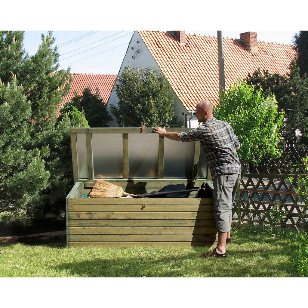 weka Aufbewahrungsbox »Garten-/Terrassentruhe, kdi«, 19 mm starke Wände