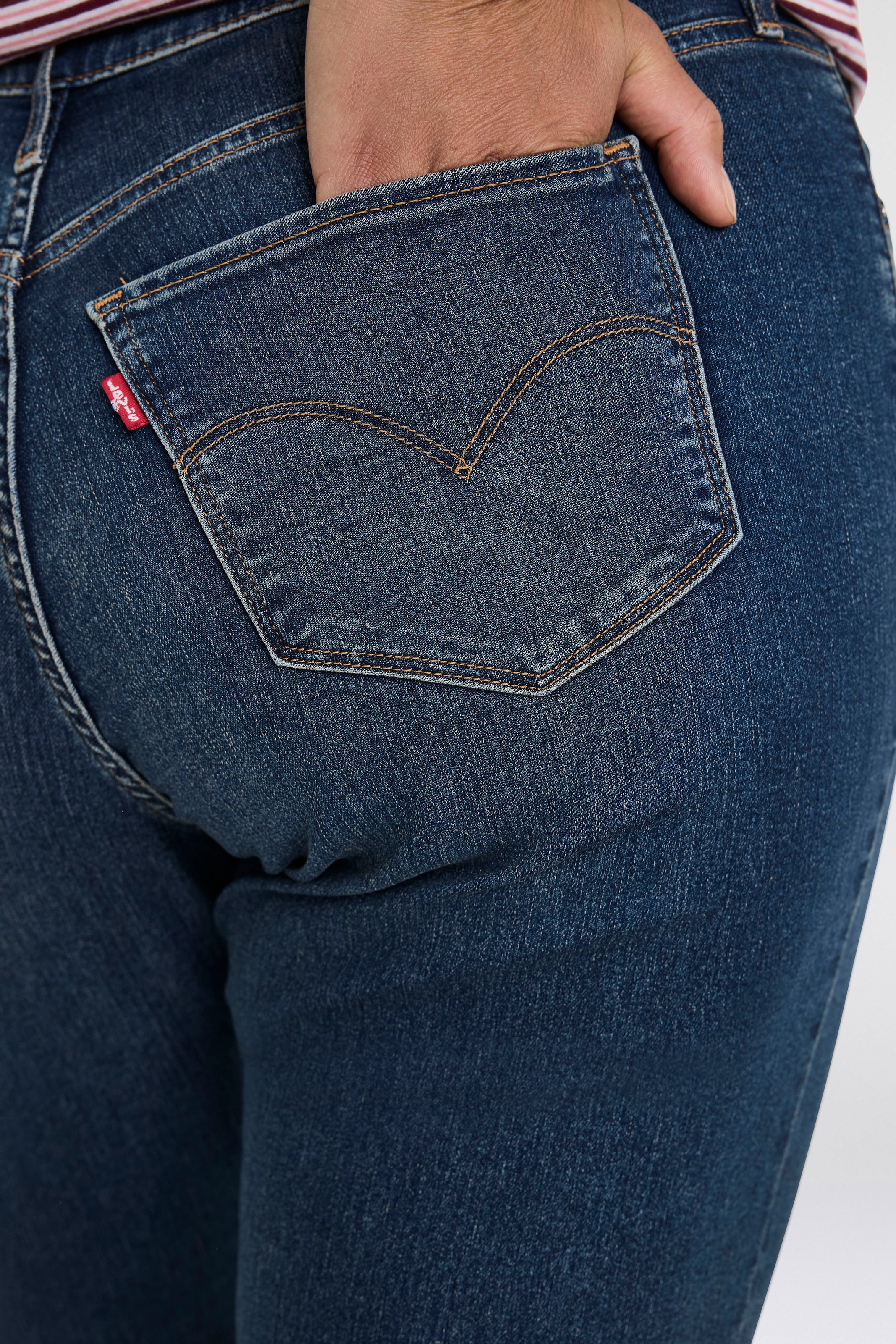 Levi's® Plus Straight-Jeans »314 Shaping Straight«, in Baumwoll-Stretch